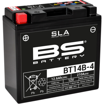 BATTERY BS BT14B-4 SLA