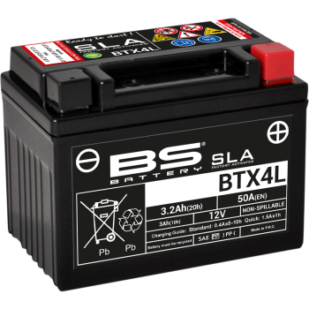 BATTERY BTX4L SLA 12V 50 A