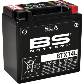 BATTERY BS BTX14L SLA