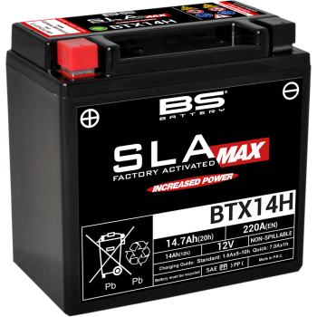 BATTERY BS BTX14H SLA-MAX