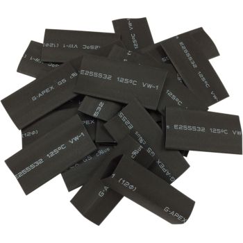 TUBE HT SHRK BLK 25PK