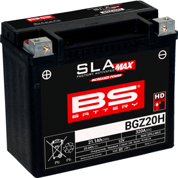 BATTERY BS BGZ20H SLA MAX