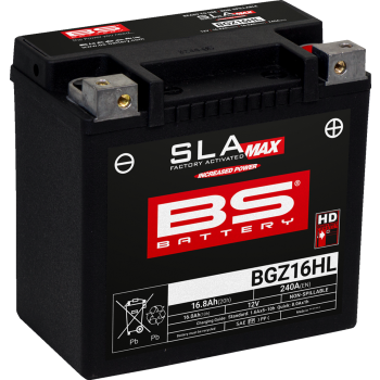 BATTERY BS BGZ16HL SLA MAX