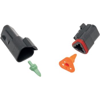 NAMZ RECEPTACLE,DEUTSCH,BLK 3