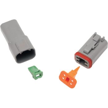 NAMZ RECEPTACLE,DEUTSCH,GREY 4