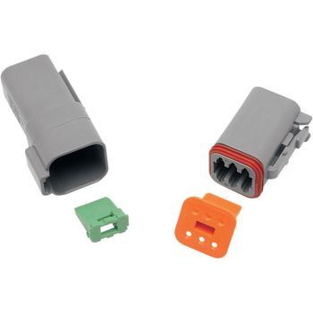 NAMZ RECEPTACLE,DEUTSCH,GREY 6