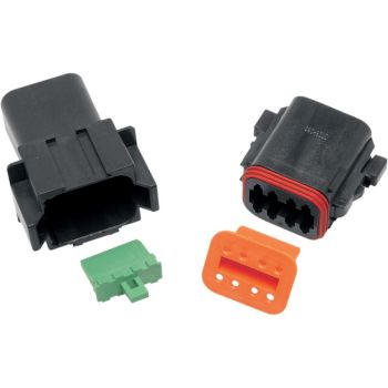 NAMZ RECEPTACLE,DEUTSCH,BLK 8