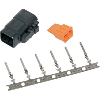 NAMZ CONN KIT 6POS 74116-98BK