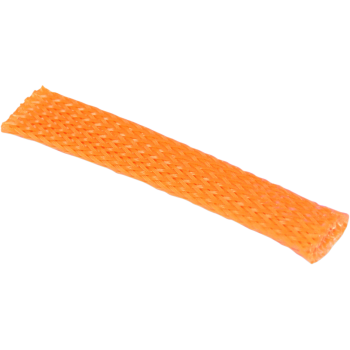 SLEEVING BRAIDED ORNG 10'