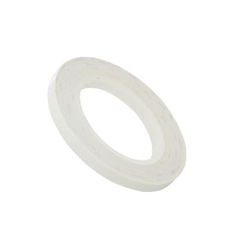 reflective wheel / rim stripe 5mm in width - white - 600cm in length