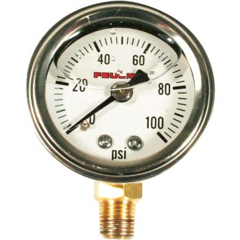 GAUGE PRESSURE LIQ WHT