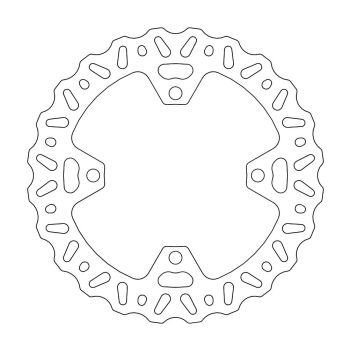 Moto-Master Nitro Brakedisc taaksi KX/KXF