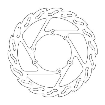 Moto-Master Flame Brakedisc front Honda: CRF250/450 2015->