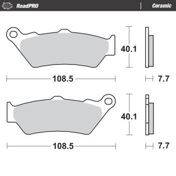 Moto-Master Brake pad RoadPRO Ceramic