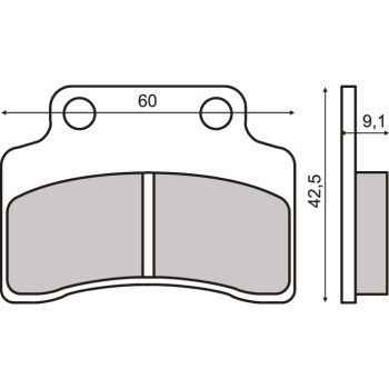 Brake pads, Front