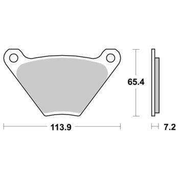 Sbs Brakepads Carbon Tech