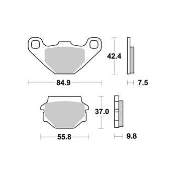 Sbs Brakepads Ceramic