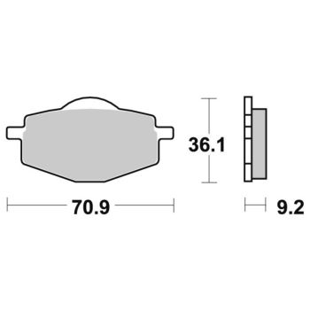 Sbs Brakepads Sintered Offroad