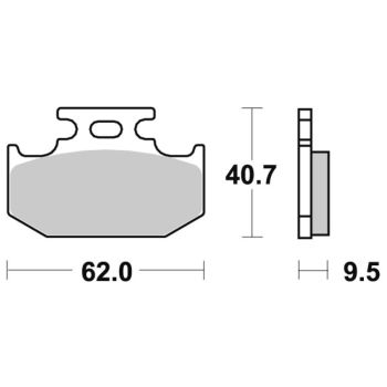 Sbs Brakepads Sintered Offroad