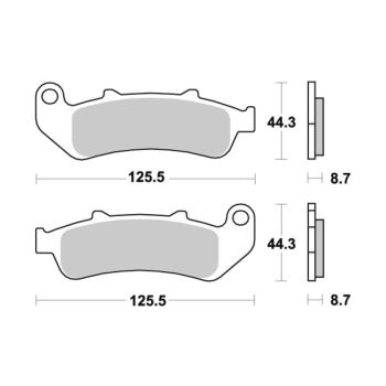 Sbs Brakepads Sintered