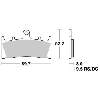 Sbs Brakepads Sintered