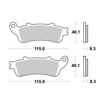 Sbs Brakepads Ceramic