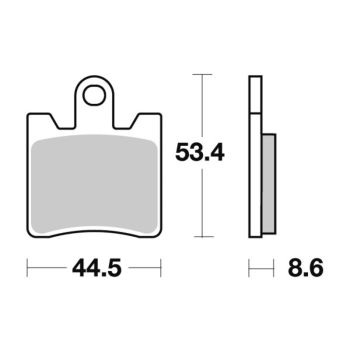 Sbs Brakepads Sintered