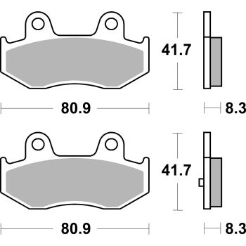Sbs Brakepads Ceramic