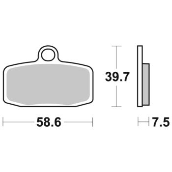 Sbs Brakepads Racing Sintered