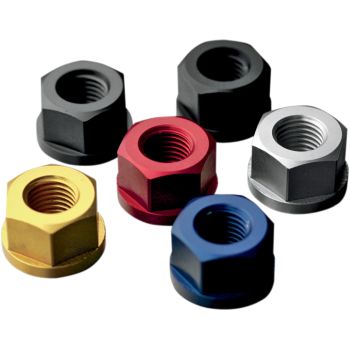 SPRKT NUT ALUM 10MM RED