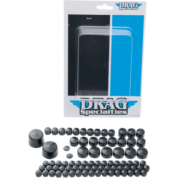 COVERS BOLT 07-10FXST BLK