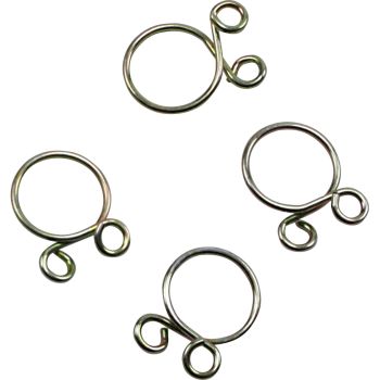 4PK REFILL WIRE GLD CLAMP