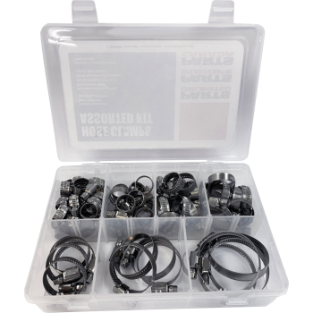 HOSE CLAMP ASST KIT 60PCS