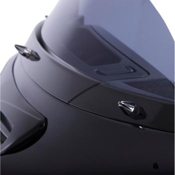 SCREW W-SHIELD BLK/CHR