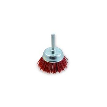 Nailonhari 75 mm punane kauss. Karedus 80