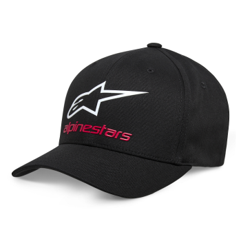 HAT ALWAYS 2 BK/W/RD SM