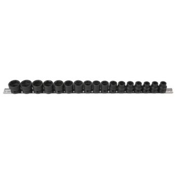 Masinpadrunid 1/2" 8-24  mm, madal 17-osa