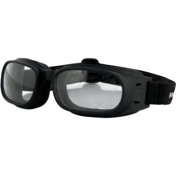 GOGGLE PISTON BLACK/CLEAR