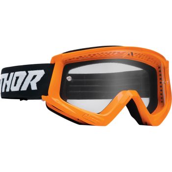 GOGGLE COMBAT FLO OR/BLK