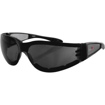 SUNGLASS SHIELD II BLK/SM