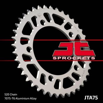 JT rearsprocket alu 75.40