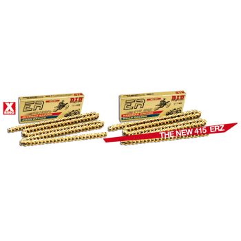 D.I.D 415ERZ G&G Chain+Connecting link (RJ)