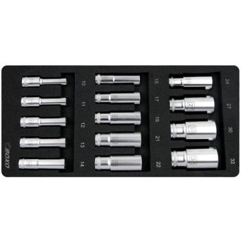 Padrunikomplekt  1/2" PIKAD, 14-osa
