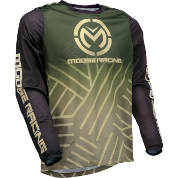 Krossisärk Moose Racing SAHARA GREEN/BLACK