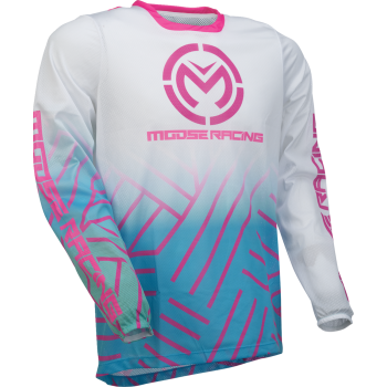 Krossisärk Moose Racing SAHARA PINK/BLUE/WHITE