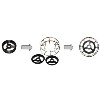 Adapter suurele traadirullile