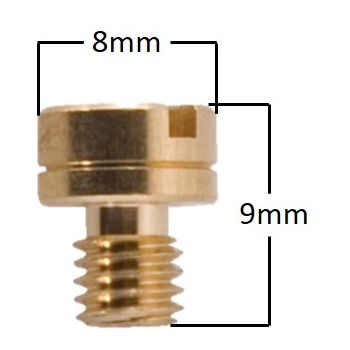 Main Jet # 90 , Round, Fits: Mikuni