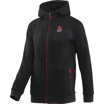 ZIP HOODIE BLACK MEN M