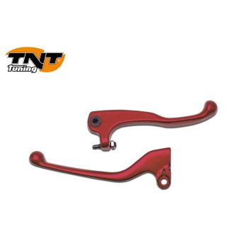 TNT Lever set, Red, Derbi Senda DRD