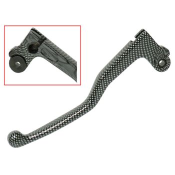 Tec-X Clutch lever, Carbon-style, Yamaha DT50R,X / Derbi Senda DRD Pro
